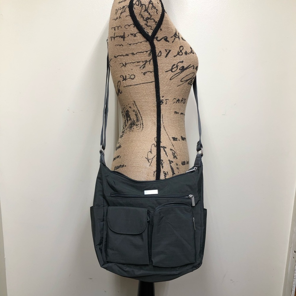 Baggallini Gray Crossbody Bag